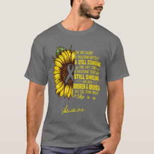 T-shirt Sensibilisation à la tumeur cérébrale Elle est un