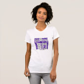 T-shirt Sensibilisation à la violence familiale - Lutter c (Devant entier)