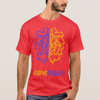 T-shirt Sensibilisation à l'adhd au cerveau par Neurodiver