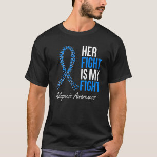 T-shirt Sensibilisation à l'alopécie Son combat est mon co