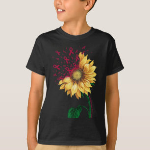 T-shirt SENSIBILISATION À L'Aneurie cérébrale Tournesol Bo
