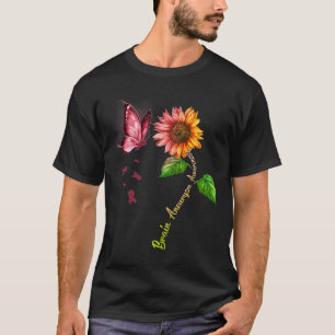 T-shirt Sensibilisation à l'anévrisme cérébral Butterfly S
