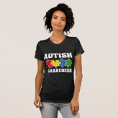 T-shirt Sensibilisation à l'autisme (Devant entier)