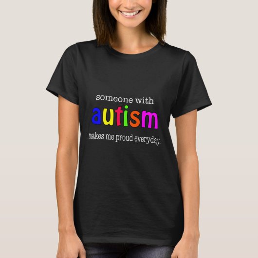 T-shirt Sensibilisation à l'autisme (Devant)