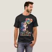 T-shirt Sensibilisation à l'autisme (Devant entier)