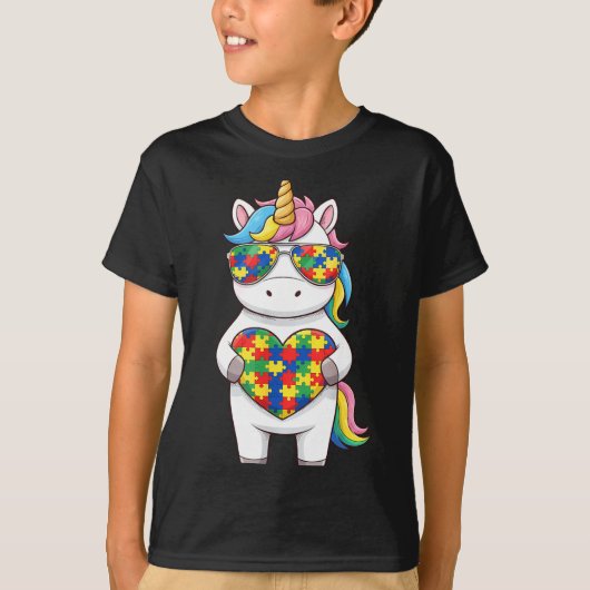 T-shirt Sensibilisation à l'autisme (Devant)