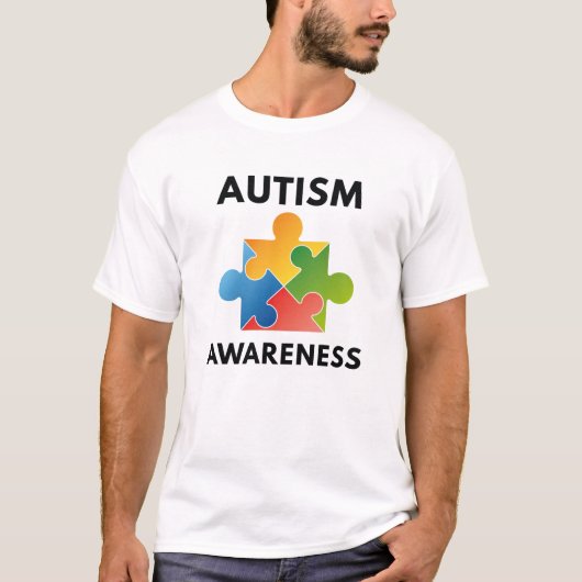 T-shirt Sensibilisation à l'autisme (Devant)