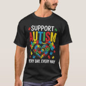 T-shirt Sensibilisation à l'autisme (Devant)