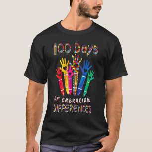 T-shirt Sensibilisation à l'autisme Accepter les différenc