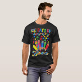 T-shirt Sensibilisation à l'autisme Accepter les différenc (Devant entier)
