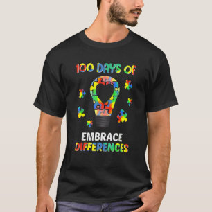 T-shirt Sensibilisation à l'autisme Accepter les différenc