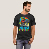T-shirt Sensibilisation à l'autisme Adopter les différence (Devant entier)