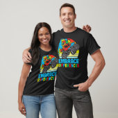 T-shirt Sensibilisation à l'autisme Adopter les différence (Unisexe)