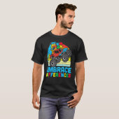 T-shirt Sensibilisation à l'autisme Adopter les Différence (Devant entier)