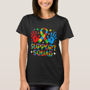 T-shirt Sensibilisation à l'autisme, équipe de soutien à l