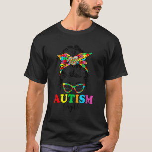 T-shirt Sensibilisation à l'autisme Gigi Bandeau de chigno
