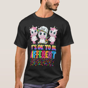 T-shirt Sensibilisation à l'autisme Licorne mignonne C'est