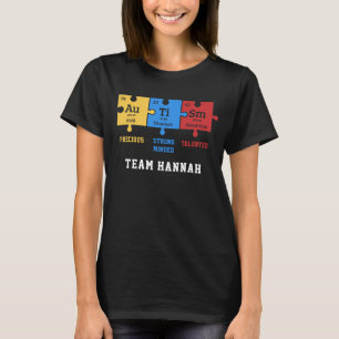 T-shirt Sensibilisation à l'autisme, Puzzles de Geek de Ch
