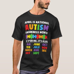 T-shirt Sensibilisation à l'autisme Soutenir les enfants a