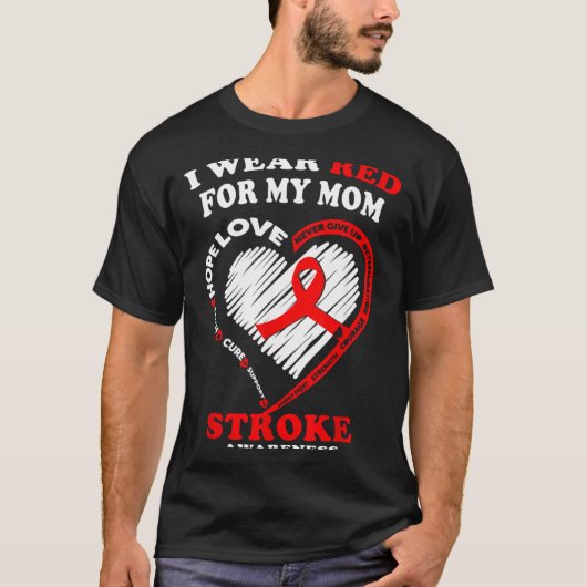 T-shirt Sensibilisation à l'AVC (Devant)