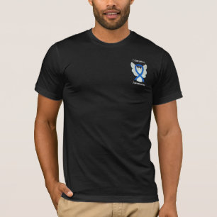 T-shirt Sensibilisation à l'éducation Ruban Angel chemises