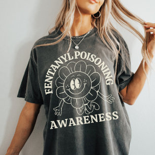 T-shirt Sensibilisation à l'empoisonnement au fentanyl   N