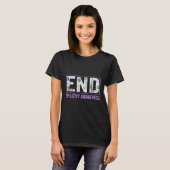 T-shirt Sensibilisation à l'épilepsie - Épilepsie terminal (Devant entier)