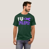 T-shirt Sensibilisation à l'épilepsie FU Sensibilisation à (Devant entier)
