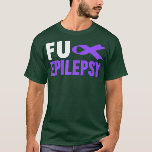 T-shirt Sensibilisation à l'épilepsie FU Sensibilisation à (Devant)