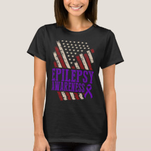 T-shirt Sensibilisation à l'épilepsie Guerrier épileptique
