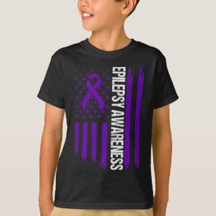 T-shirt Sensibilisation à l'épilepsie Guerrier épileptique