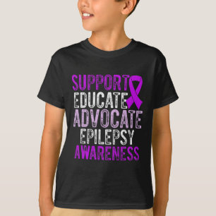 T-shirt Sensibilisation à l'épilepsie Guerrier épileptique