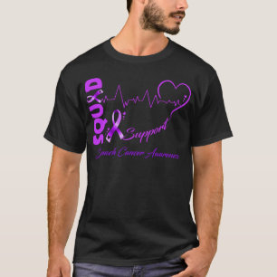 T-SHIRT SENSIBILISATION À L'ESTOMAC DE L'ÉQUIPE DE SOUTIEN