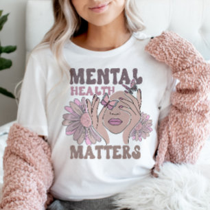T-shirt Sensibilisation à l'importance de la santé mentale
