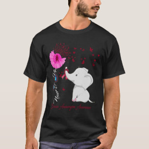 T-shirt Sensibilisation à l'neurysme cérébral des éléphant