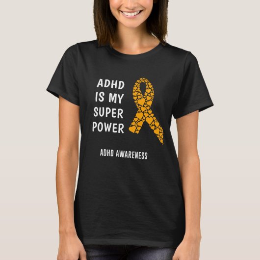 T-shirt Sensibilisation Adhdh (Devant)