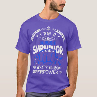 T-shirt Sensibilisation ARDS Survivor Whats Your Superpowe