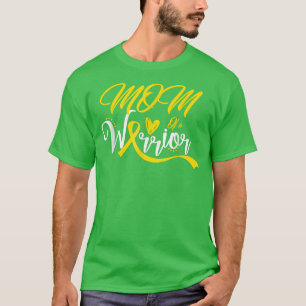 T-shirt Sensibilisation Au Cancer Chez L'Enfance Mère D'Un