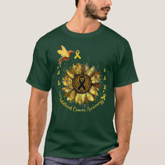 T-shirt Sensibilisation au cancer chez l'enfant Colibri Ja