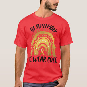 T-shirt Sensibilisation au cancer chez les enfants En Sept