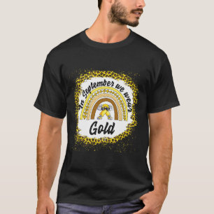 T-shirt Sensibilisation au cancer de l'enfant En septembre