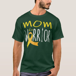 T-shirt Sensibilisation au cancer de l'enfant, mère d'un g