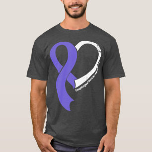 T-shirt Sensibilisation au cancer de l'oesophage Les gens