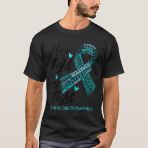 T-shirt Sensibilisation au cancer du col de l'utérus Son c
