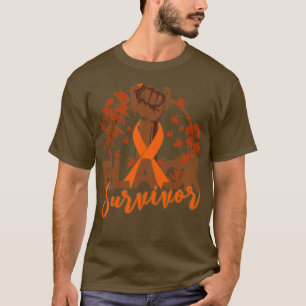 T-shirt Sensibilisation au cancer du rein Cadeau de surviv