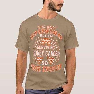 T-shirt Sensibilisation Au Cancer Du Rein Je Ne Suis Pas S