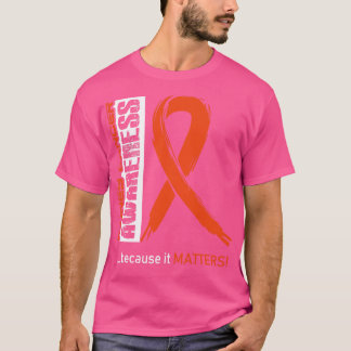 T-shirt Sensibilisation Au Cancer Du Rein Parce Que Son Im