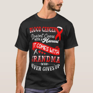 T-shirt Sensibilisation au cancer du sang Soutien du group