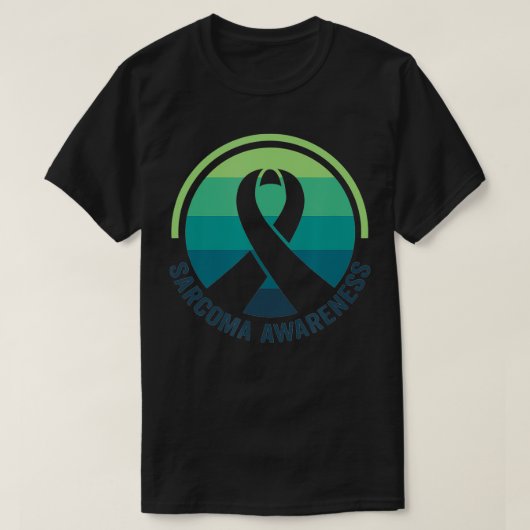 T-shirt Sensibilisation au cancer du sarcome (Design devant)