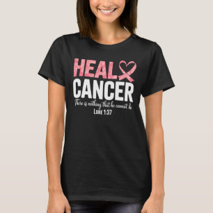T-shirt Sensibilisation au cancer du sein chrétien